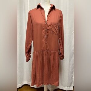 Grayson The Changemaker Dress in rosewood | size small